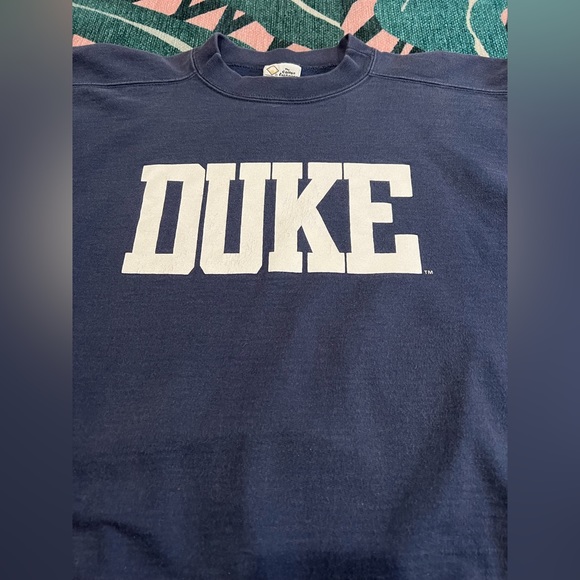 S🅾️LD. Vintage The Cotton Exchange Duke University Crewneck Sweatshirt - Picture 2 of 9